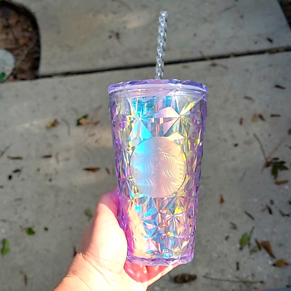 Starbucks unicorn iridescent brand new never used cold cup no longer available!!